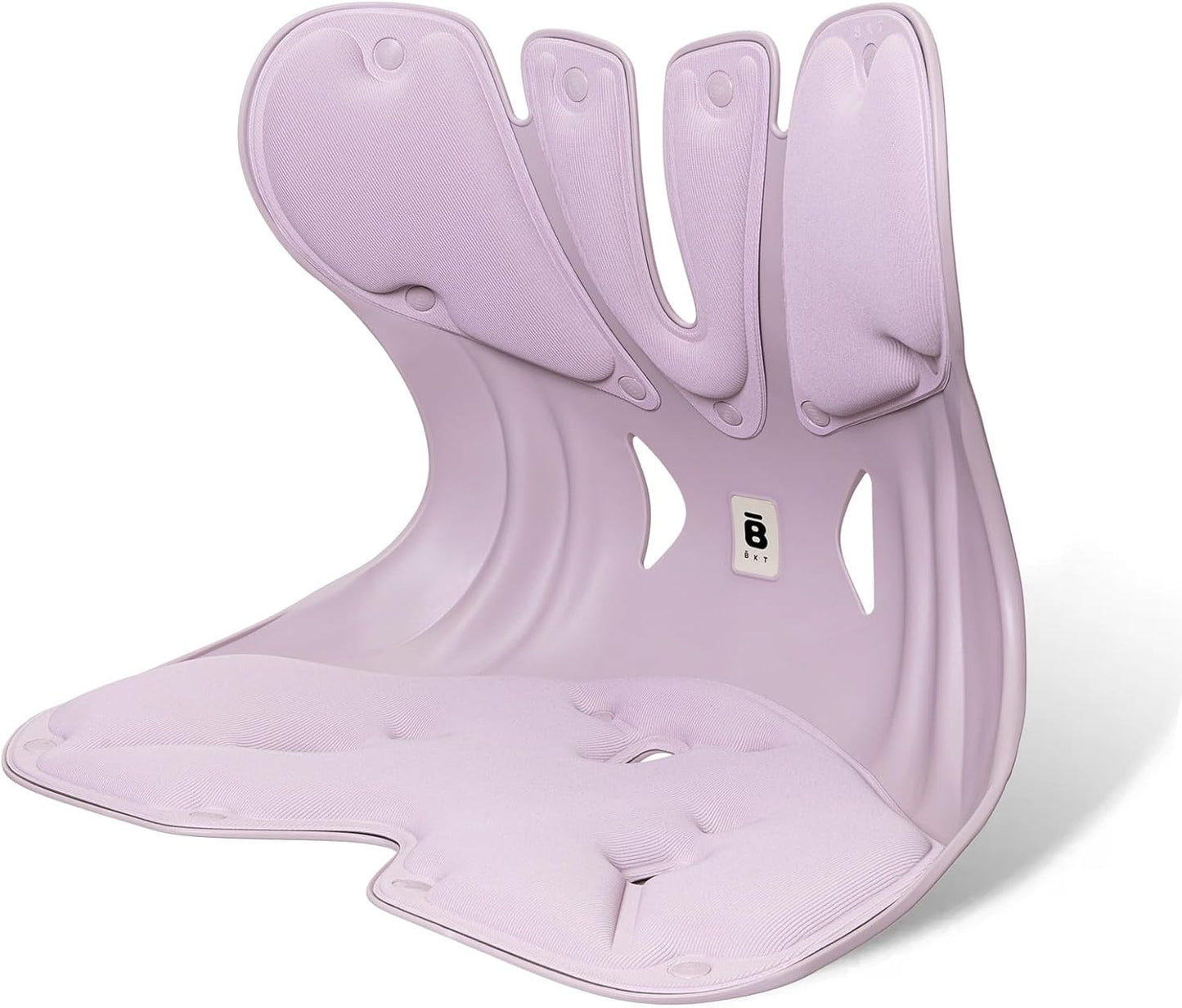 BKT Seat Cushion Chair Ergonomic Office Chair Cushions Lumbar Support for Seat Pillow Ideal for Students Office Workers Nursing Mothers Long Sitting Outdoor Fishing Floor (Grey)