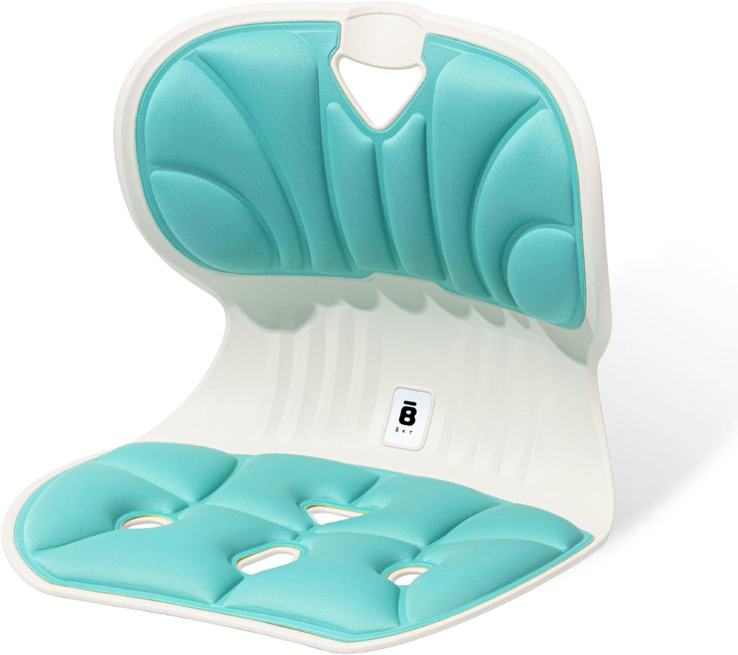 BKT Seat Cushion Chair Ergonomic Office Chair Cushions Lumbar Support for Seat Pillow Ideal for Students Office Workers Nursing Mothers Long Sitting Outdoor Fishing Floor (Grey)