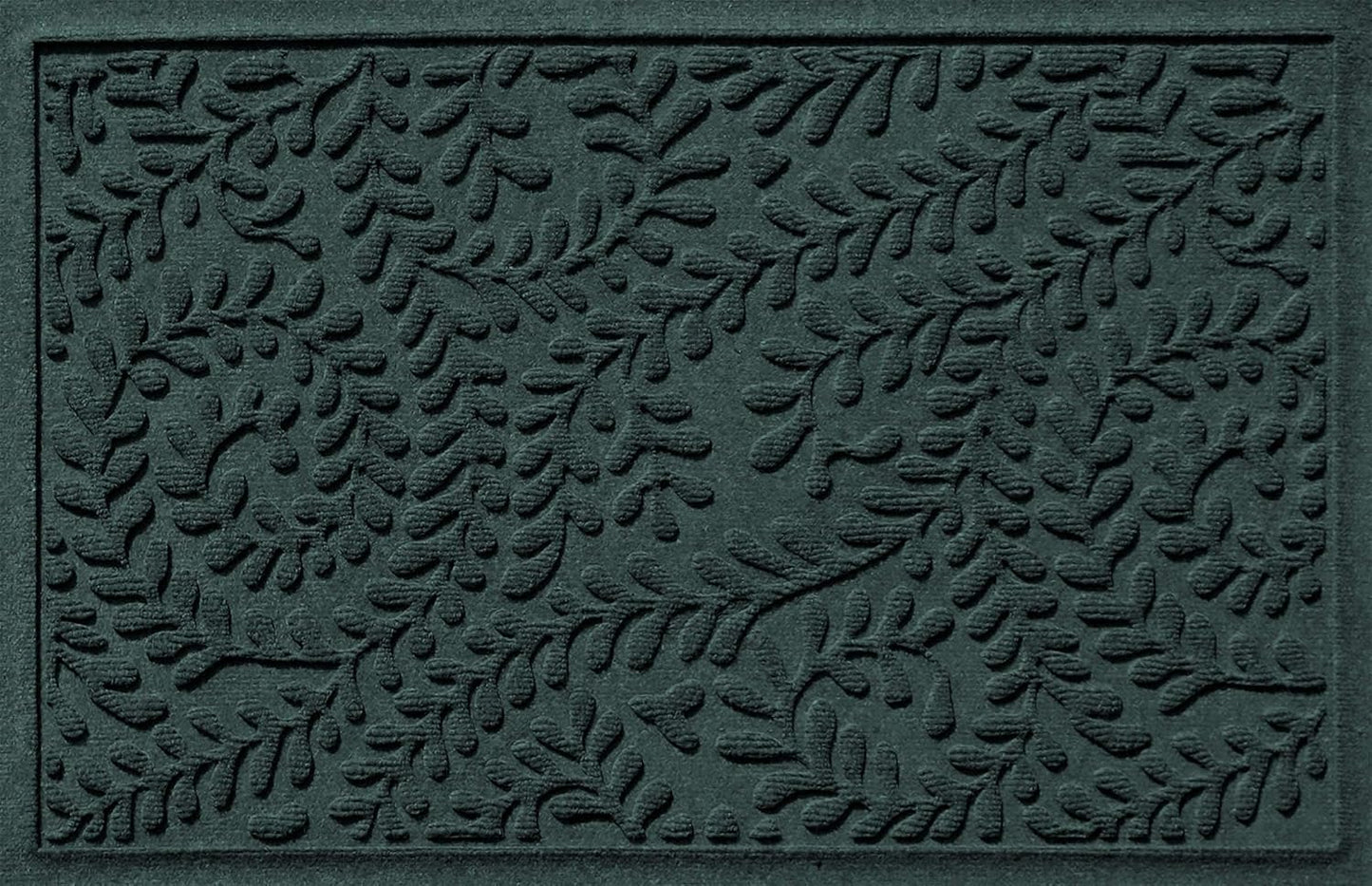 Bungalow Flooring Waterhog Stair Treads (Set of 4) – 8 1/2 x 30 Inches, Durable, Non Slip, Water-Trapping, Indoor/Outdoor Floor Covering, Boxwood Collection – Made in USA, Charcoal