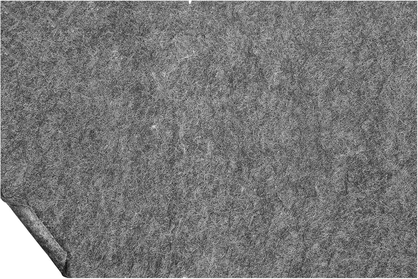 VEVOR - Slip-Resistant Rug Pad - Protective Cushioning Carpet Pad - 8' x 10' - 1/4" Thick - Dual Surface - Polyester Felt + Latex - Gray - 7-8㎡ Area Carpet Padding Rug Cushion Safe for All Floors